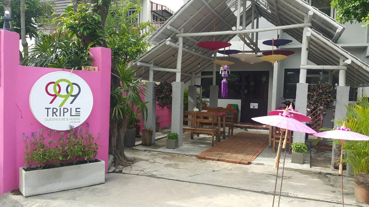 Hostel 999 Triplenine Chiangmai Čiang Mai Exteriér fotografie